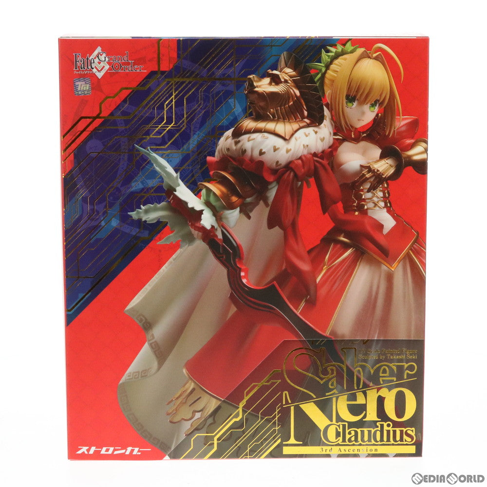 【中古即納】[FIG]セイバー/ネロ・クラウディウス〔第三再臨〕 Fate/Grand Order(フェイト/グランドオーダー) 1/7 完成品 フィギュア ストロンガー(20190626)