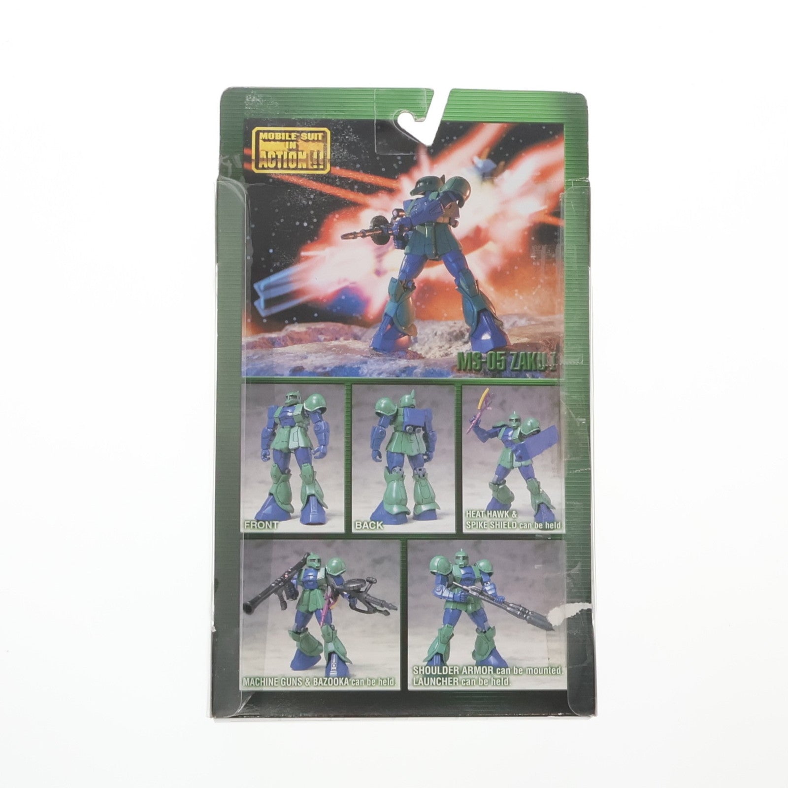 【中古即納】[FIG] MS IN ACTION!!(モビルスーツ・イン・アクション) MS-05B 旧ザク 機動戦士ガンダム 完成品 可動フィギュア バンダイ(20020126)