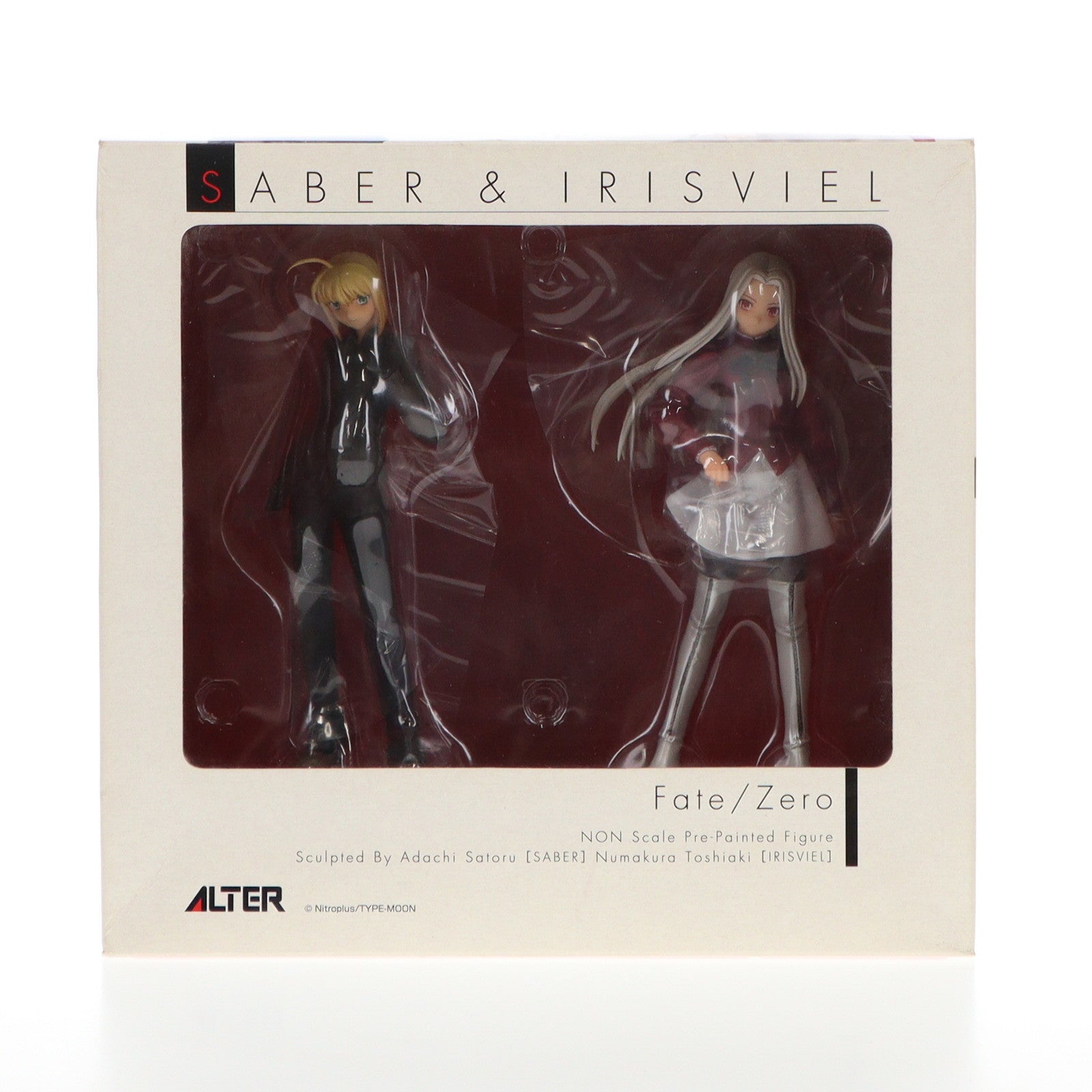 【中古即納】[FIG]セイバー & アイリスフィール Fate/Zero(フェイト/ゼロ) 完成品 フィギュア ワンフェス2007夏&GOODSMILE ONLINE SHOP限定 アルター(20070812)