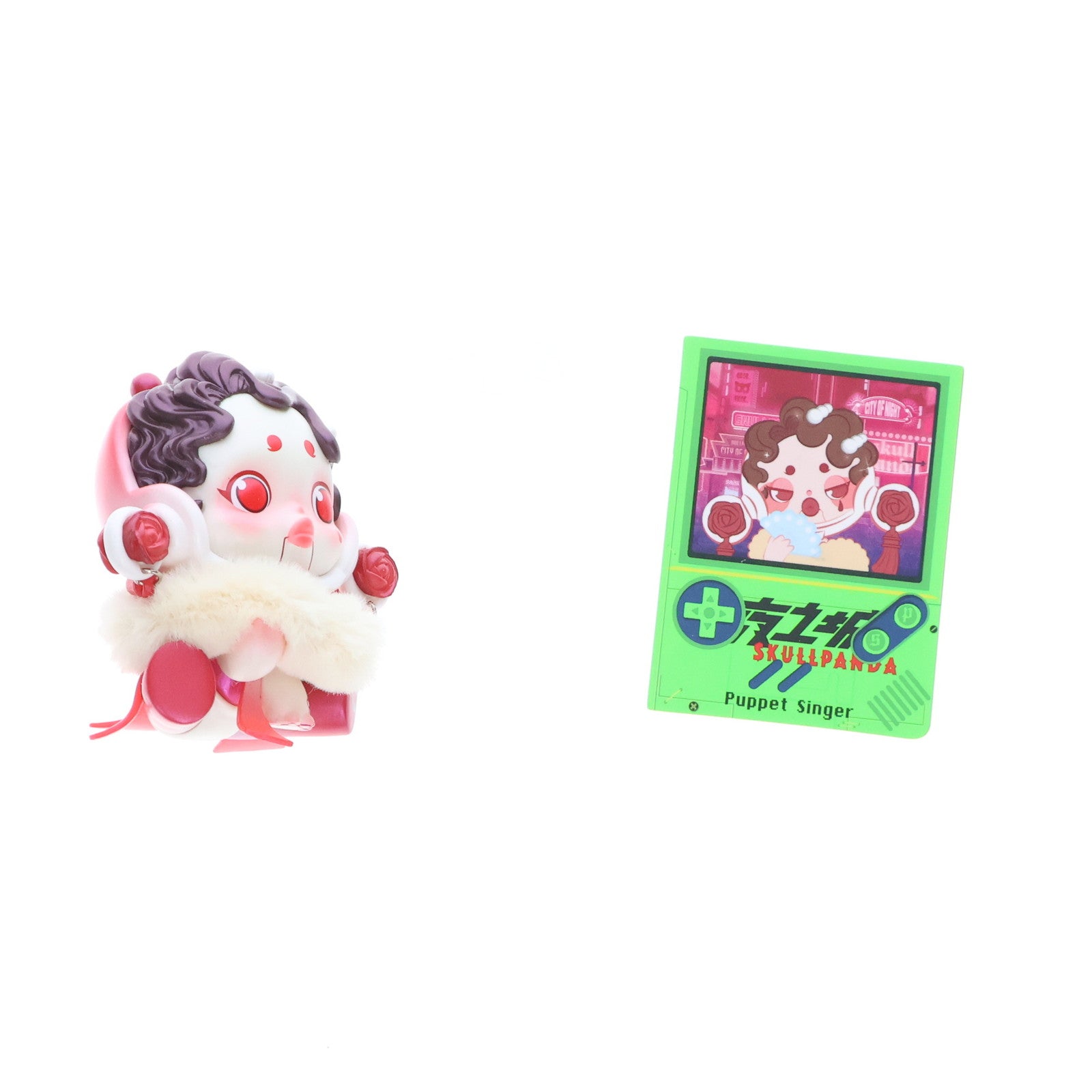 【中古即納】[FIG] (単品) Puppet Singer SKULLPANDA(スカルパンダ) City of Night シリーズ フィギュア POP MART(ポップマート) (20220121)