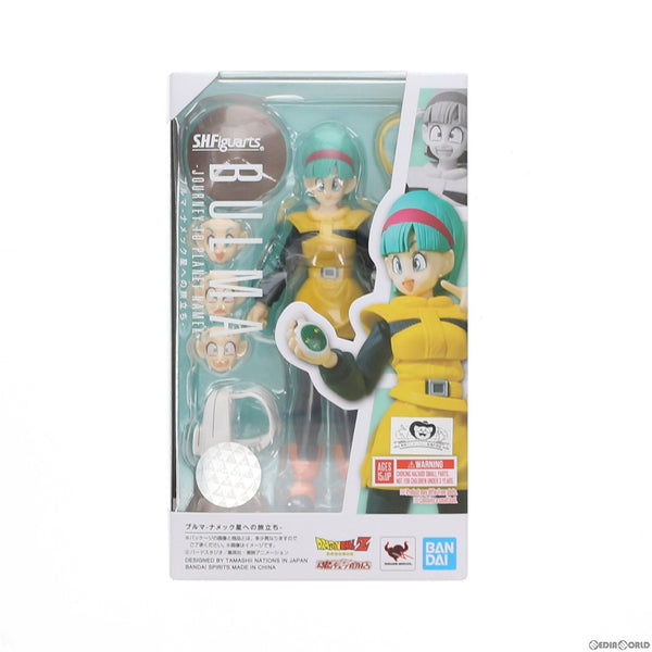 【中古即納】[FIG]魂ウェブ商店限定 S.H.Figuarts(フィギュアーツ) ブルマ-ナメック星への旅立ち- ドラゴンボールZ 完成品  可動フィギュア バンダイスピリッツ