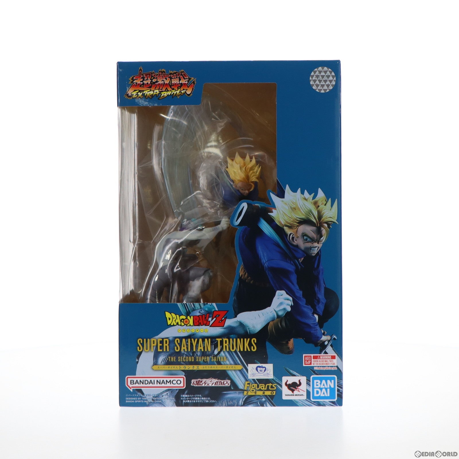 【中古即納】[FIG]魂ウェブ商店限定 フィギュアーツZERO [超激戦]スーパーサイヤ人トランクス-ふたりめのスーパーサイヤ人- ドラゴンボールZ 完成品 フィギュア バンダイスピリッツ(20221031)