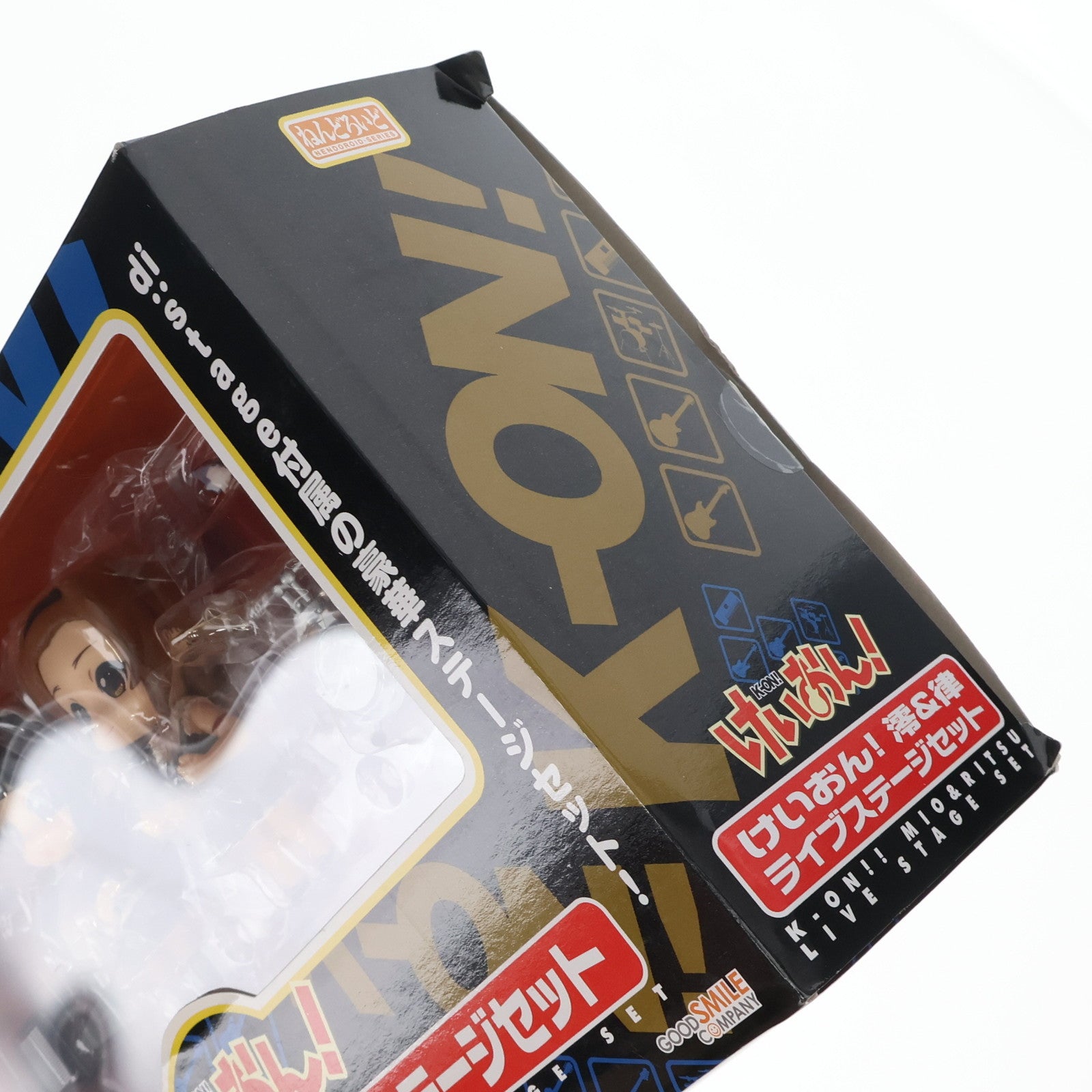 【中古即納】[FIG]ねんどろいど 101 けいおん! 澪&律ライブステージセット 完成品 可動フィギュア ワンフェス2010冬&GOODSMILE ONLINE SHOP限定 グッドスマイルカンパニー(20100228)