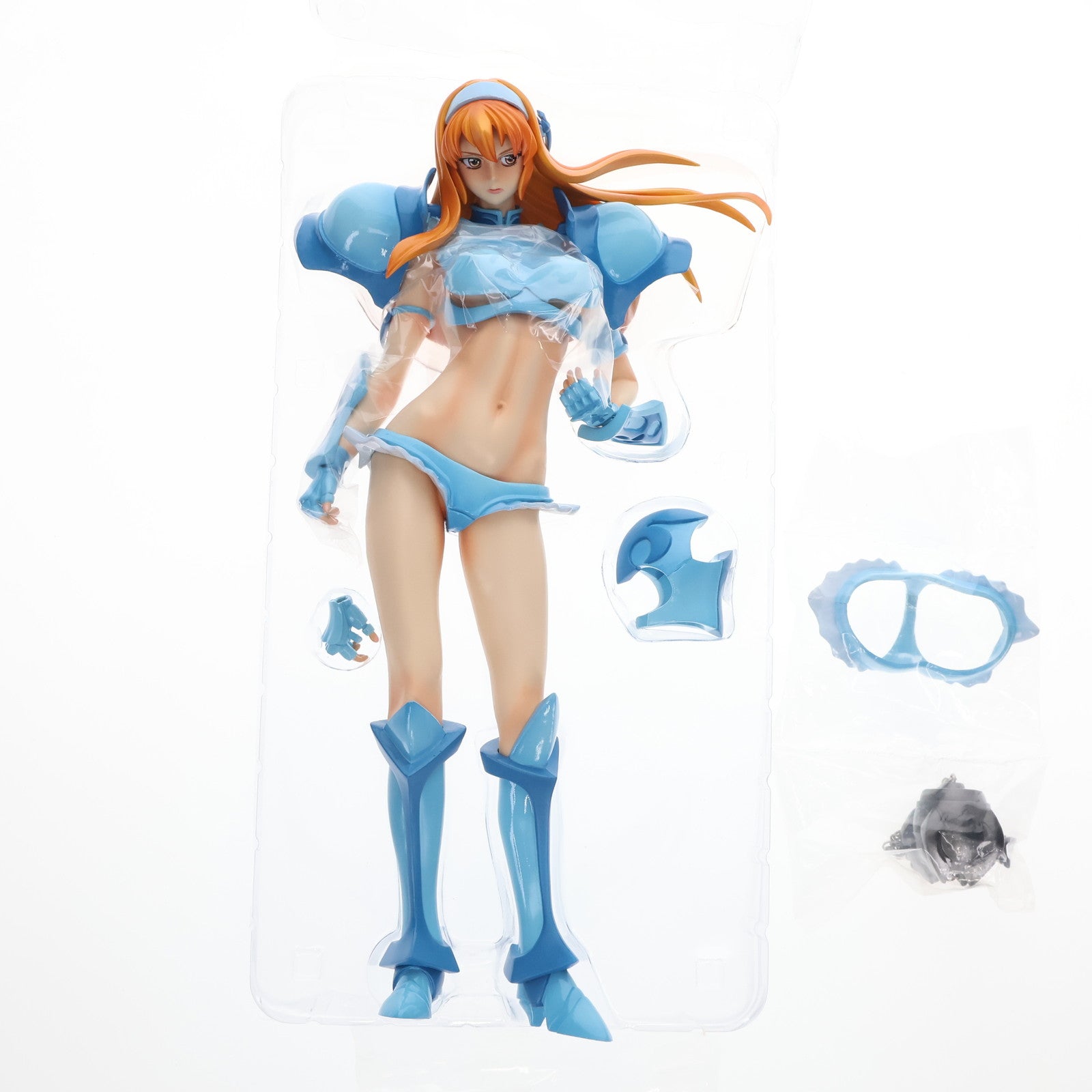 【中古即納】[FIG]戦闘少女SPICA(スピカ)さん 静寂の惑星アクアル仕様(ブルー/ヘビーランス) 完成品 フィギュア らしんばん(20080831)