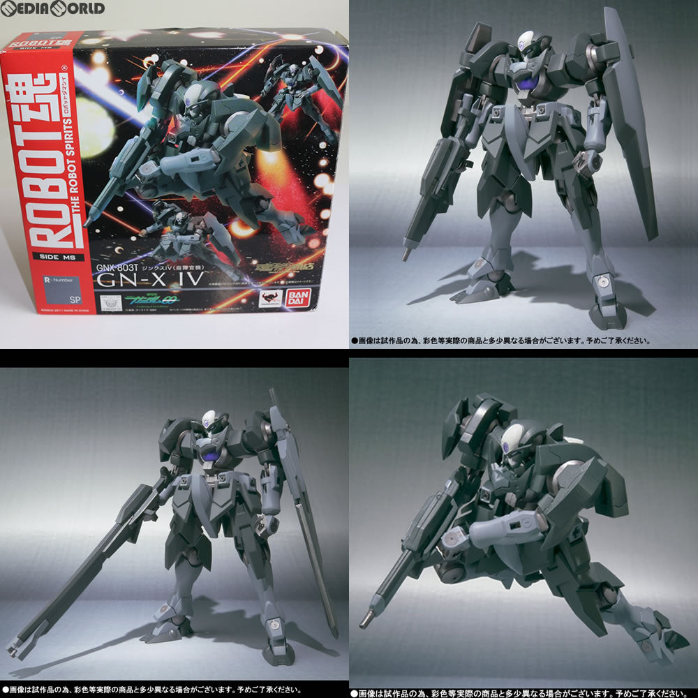 【中古即納】[FIG] 魂ウェブ商店限定 ROBOT魂(SIDE MS) ジンクスIV(指揮官機) 劇場版 機動戦士ガンダム00(ダブルオー) -A wakening of the Trailblazer- 完成品 可動フィギュア バンダイ(20111224)