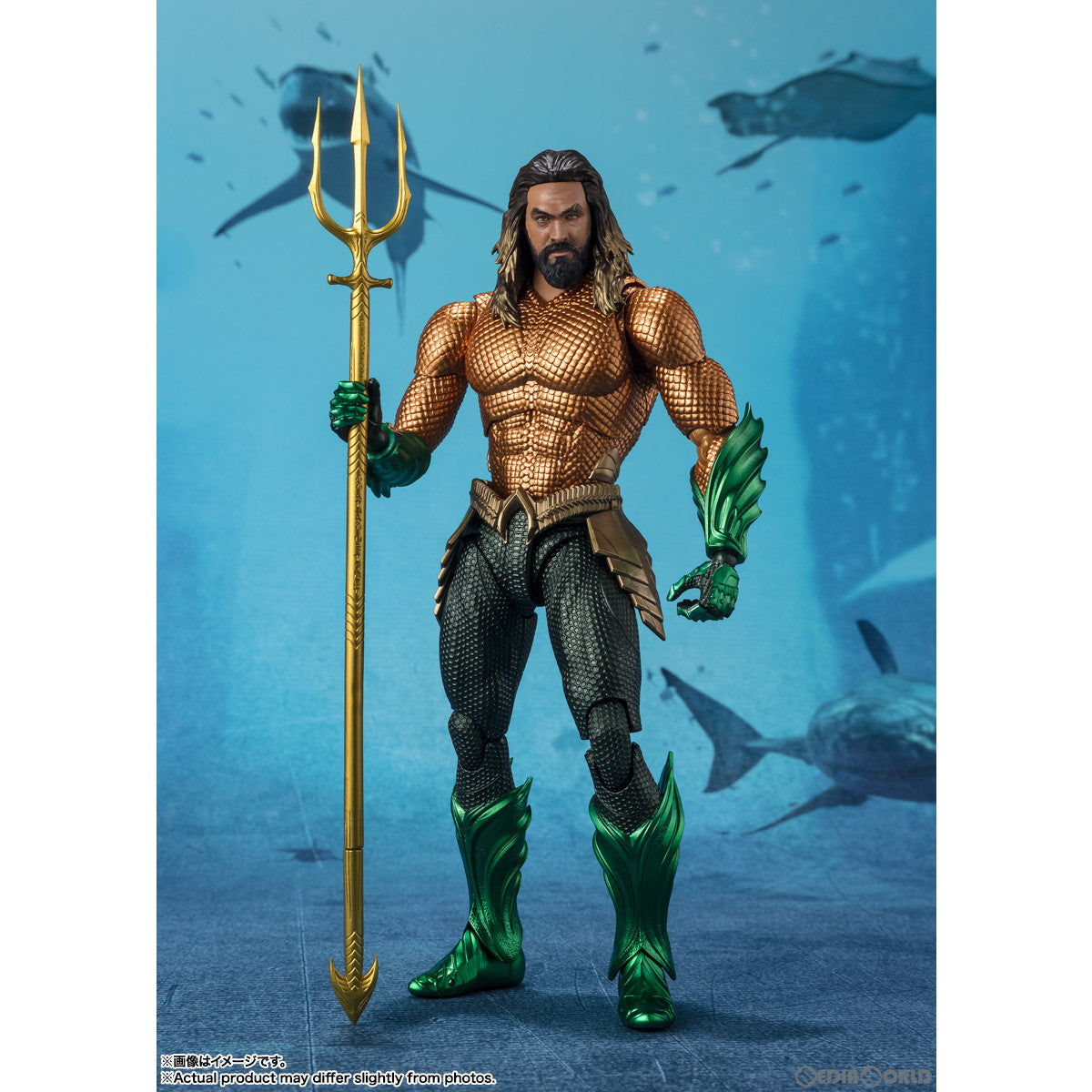 【中古即納】[FIG]S.H.Figuarts(フィギュアーツ) アクアマン アクアマン/失われた王国 完成品 可動フィギュア バンダイスピリッツ(20240525)