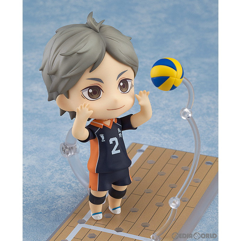 【中古即納】[FIG] (2次再販) ねんどろいど 665 菅原孝支(すがわらこうし) ハイキュー!! 完成品 可動フィギュア オランジュ・ルージュ(20240920)