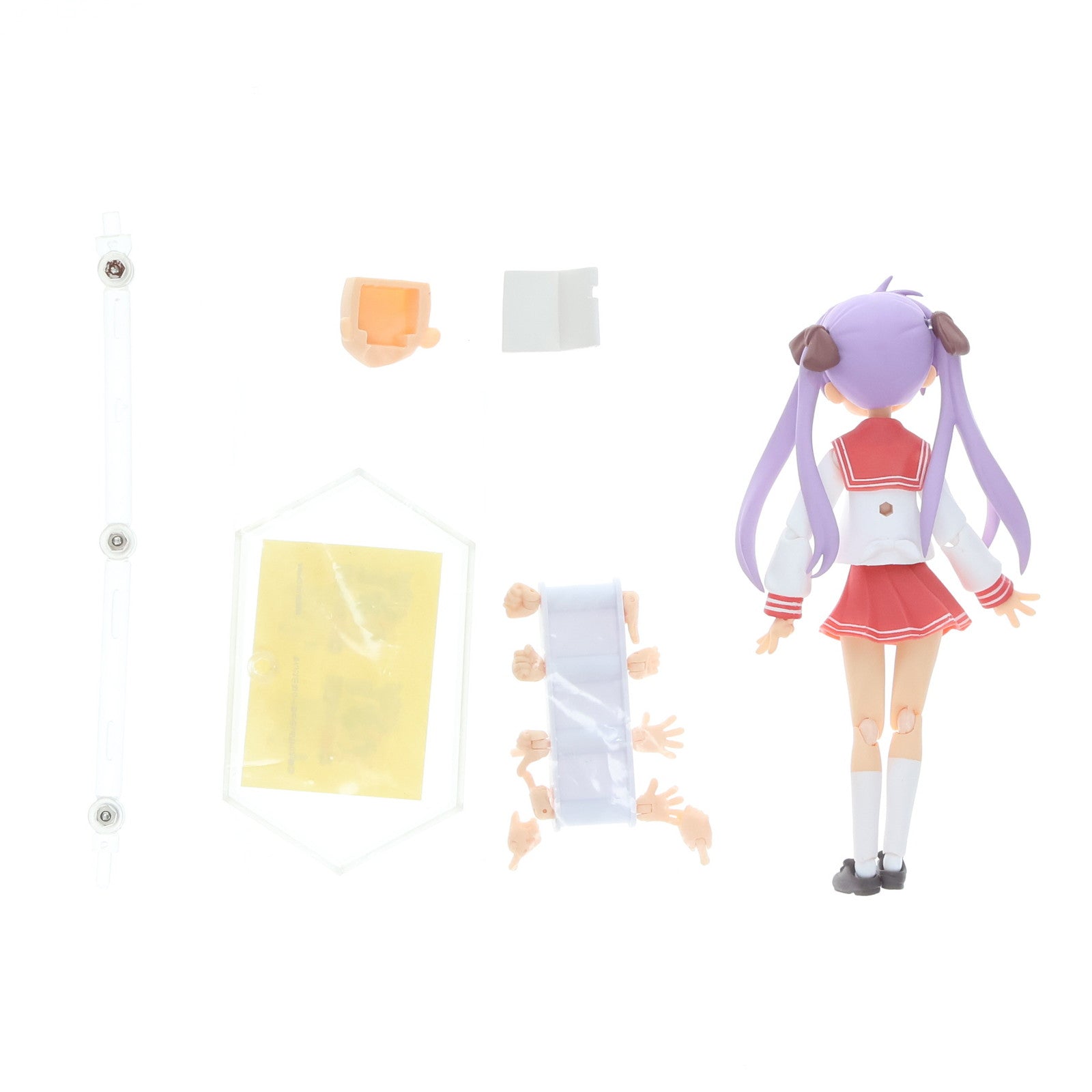 【中古即納】[FIG] figma(フィグマ) 013 柊かがみ(ひいらぎかがみ) 冬服ver. TVアニメ らき☆すた 完成品 可動フィギュア マックスファクトリー(20080913)