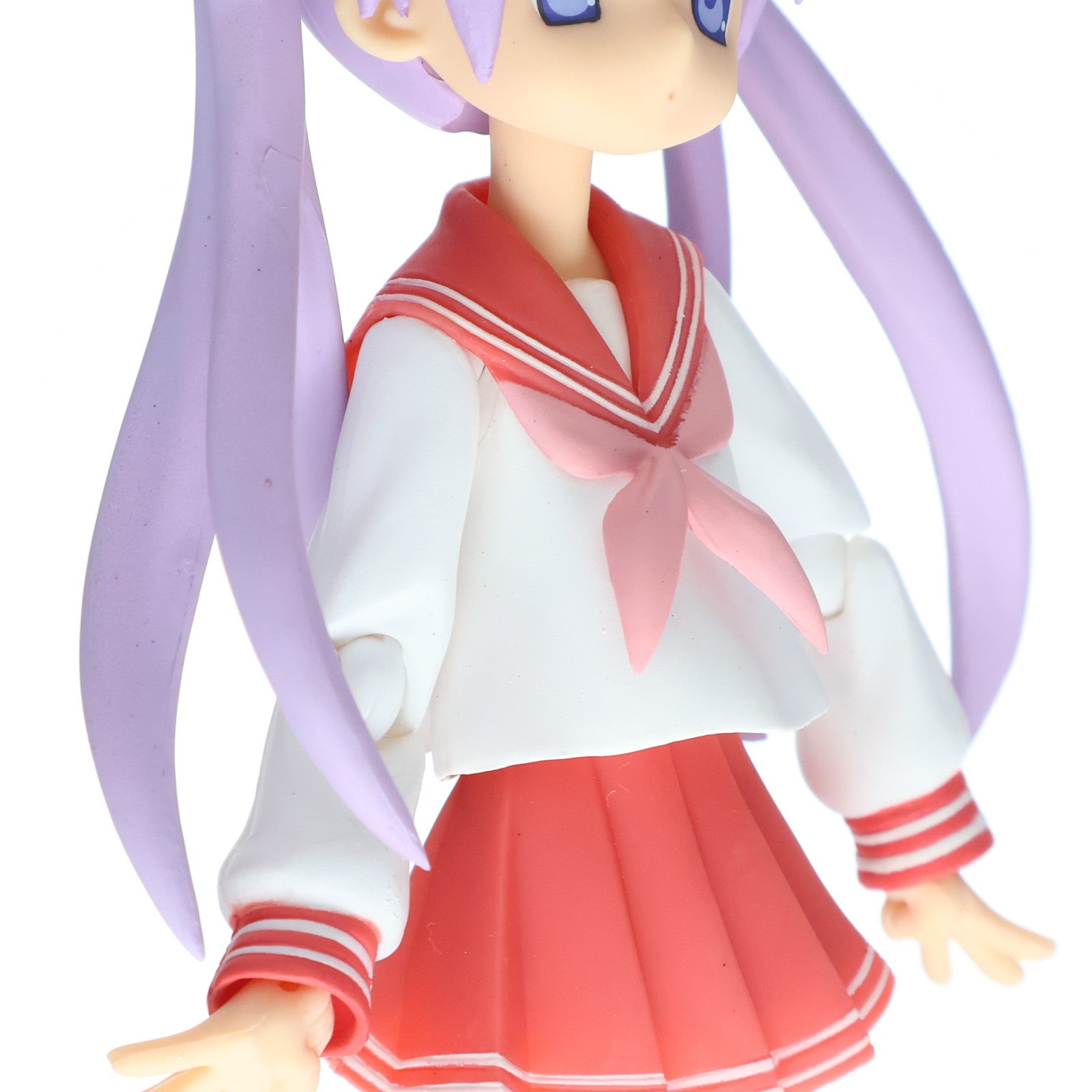 【中古即納】[FIG] figma(フィグマ) 013 柊かがみ(ひいらぎかがみ) 冬服ver. TVアニメ らき☆すた 完成品 可動フィギュア マックスファクトリー(20080913)
