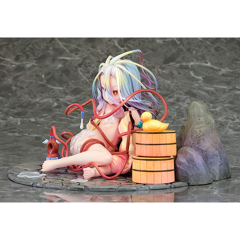 【中古即納】[FIG]白(しろ) 温泉Ver. ノーゲーム・ノーライフ 1/7 完成品 フィギュア Phat!(ファット・カンパニー)(20240627)