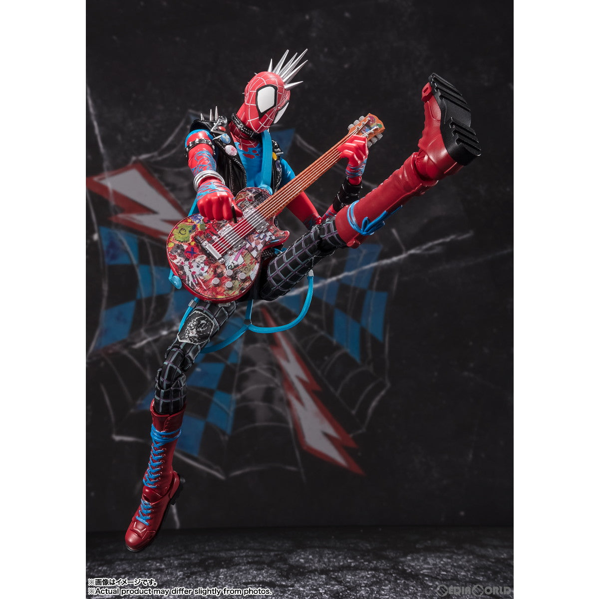 【中古即納】[FIG]S.H.Figuarts(フィギュアーツ) スパイダー・パンク(スパイダーマン:アクロス・ザ・スパイダーバース) 完成品 可動フィギュア バンダイスピリッツ(20240731)