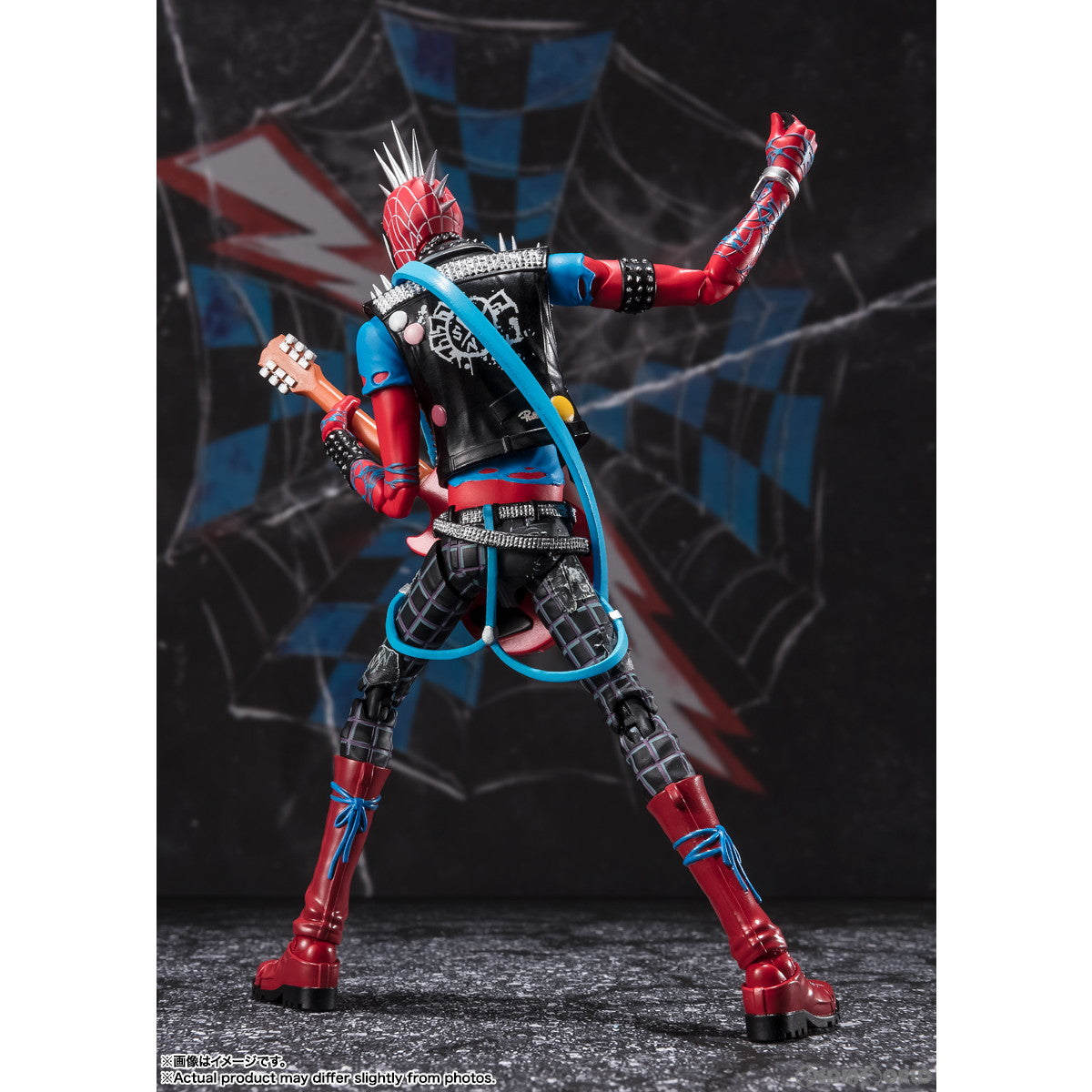 【中古即納】[FIG]S.H.Figuarts(フィギュアーツ) スパイダー・パンク(スパイダーマン:アクロス・ザ・スパイダーバース) 完成品 可動フィギュア バンダイスピリッツ(20240731)