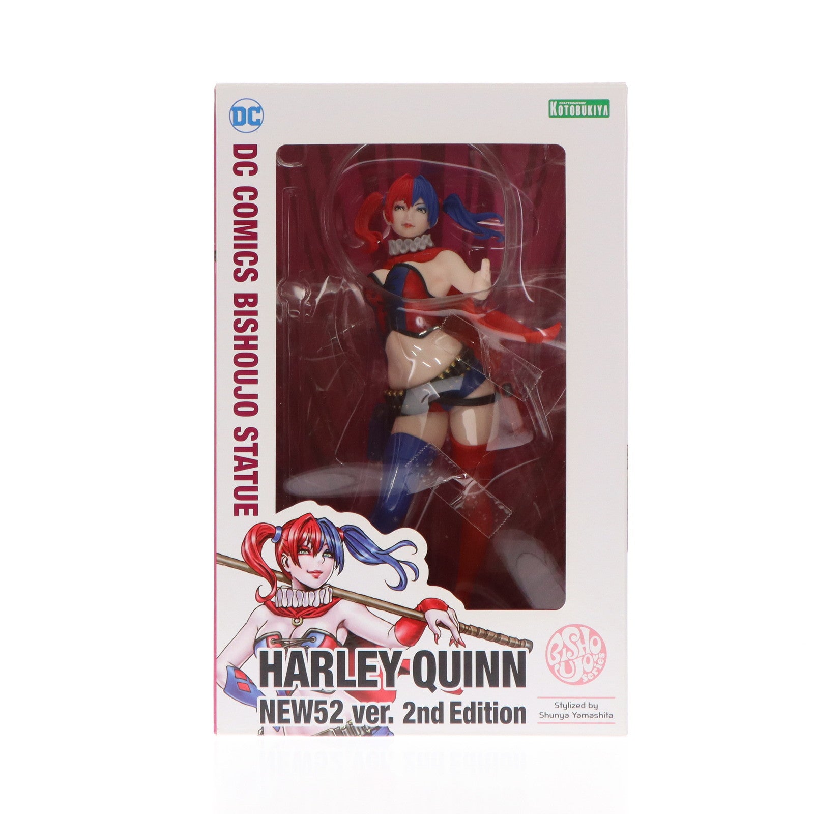 【中古即納】[FIG]DC COMICS美少女 ハーレイ・クイン NEW52 ver. 2nd Edition DC UNIVERSE(DCユニバース) 1/7 完成品 フィギュア(DC053) コトブキヤ(20200823)