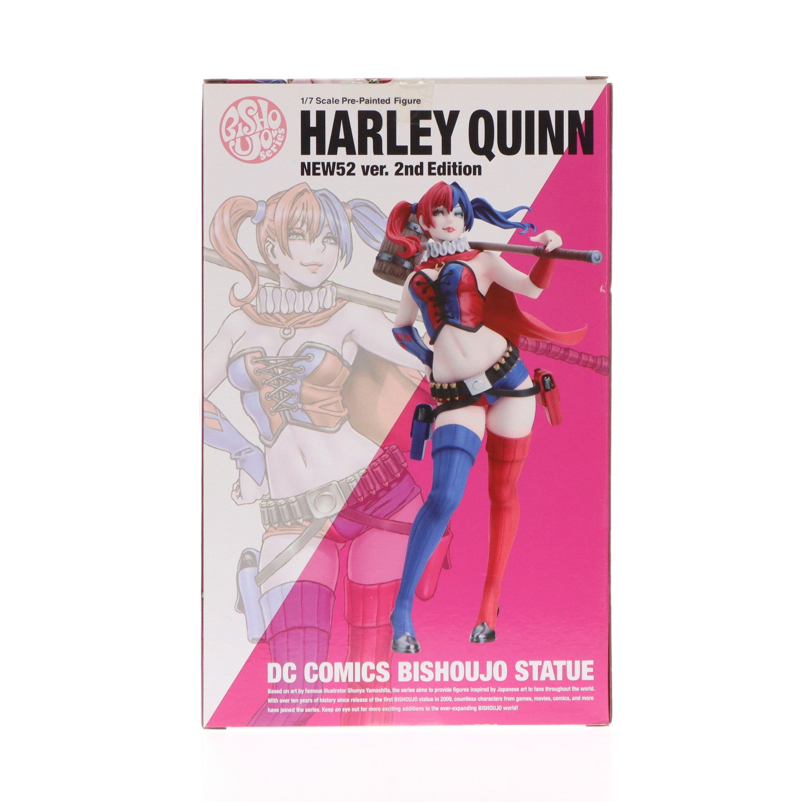 【中古即納】[FIG]DC COMICS美少女 ハーレイ・クイン NEW52 ver. 2nd Edition DC UNIVERSE(DCユニバース) 1/7 完成品 フィギュア(DC053) コトブキヤ(20200823)