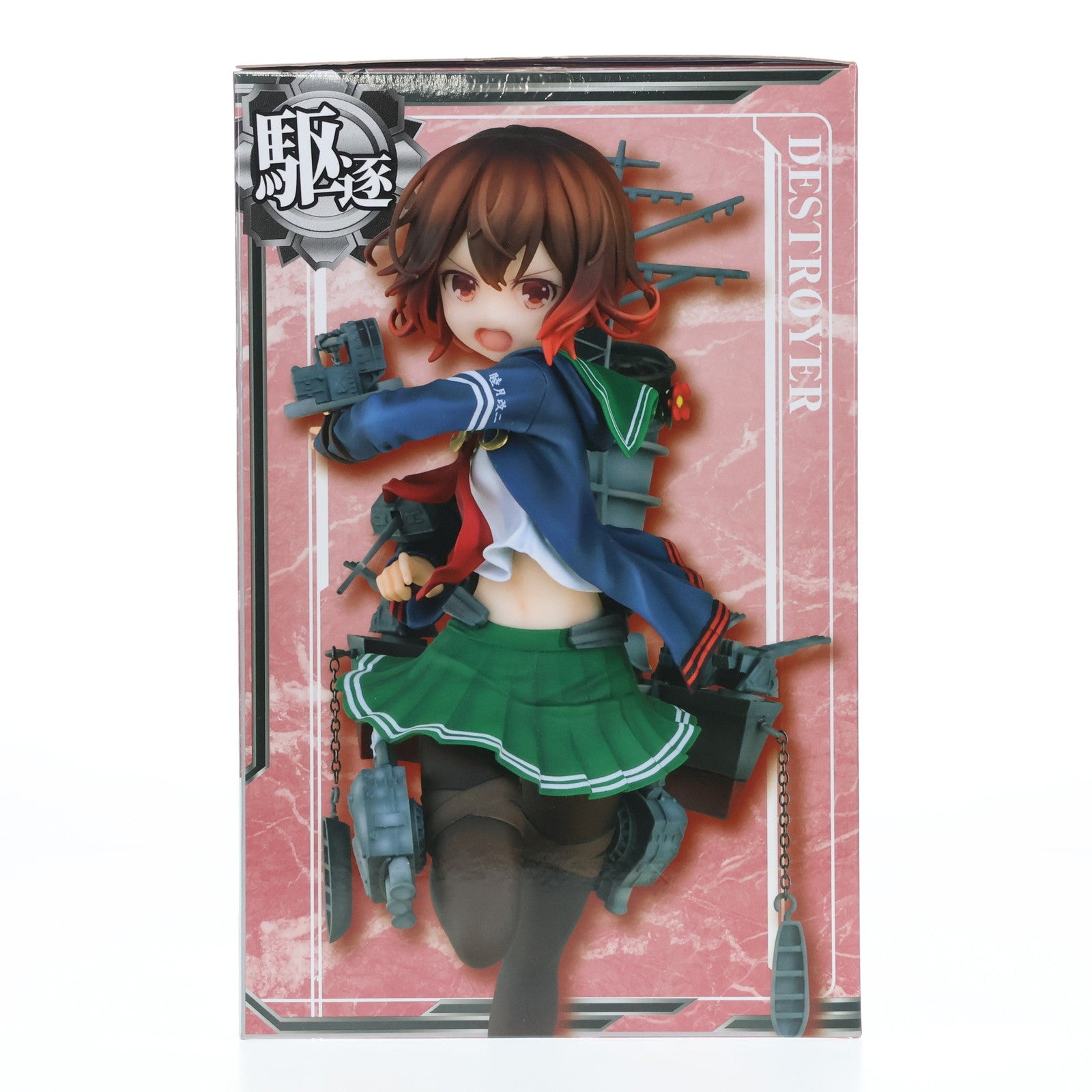 【中古即納】[FIG]睦月改二(むつきかいに) 艦隊これくしょん -艦これ- 1/7 完成品 フィギュア ファニーナイツ(アオシマ)(20171219)