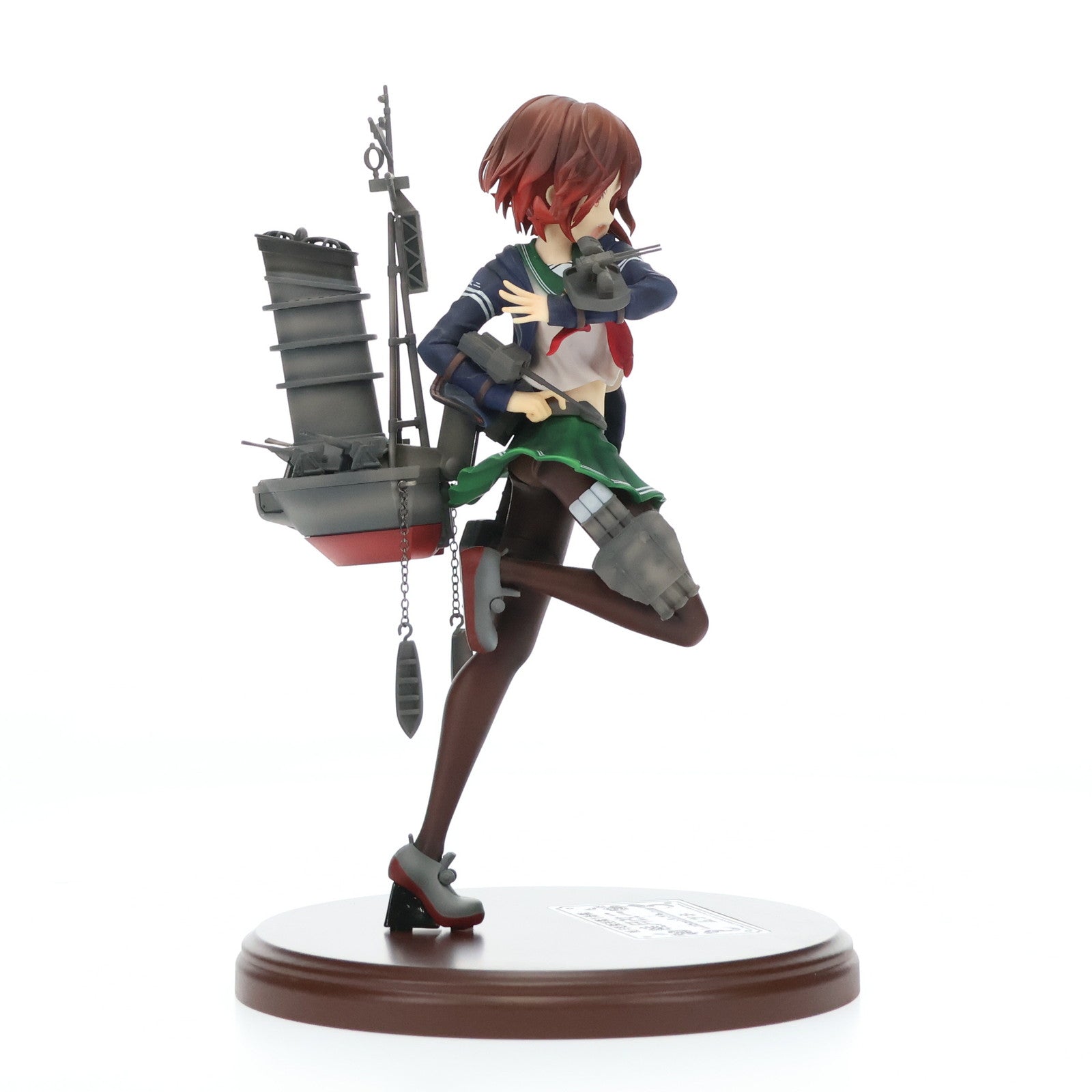 【中古即納】[FIG]睦月改二(むつきかいに) 艦隊これくしょん -艦これ- 1/7 完成品 フィギュア ファニーナイツ(アオシマ)(20171219)