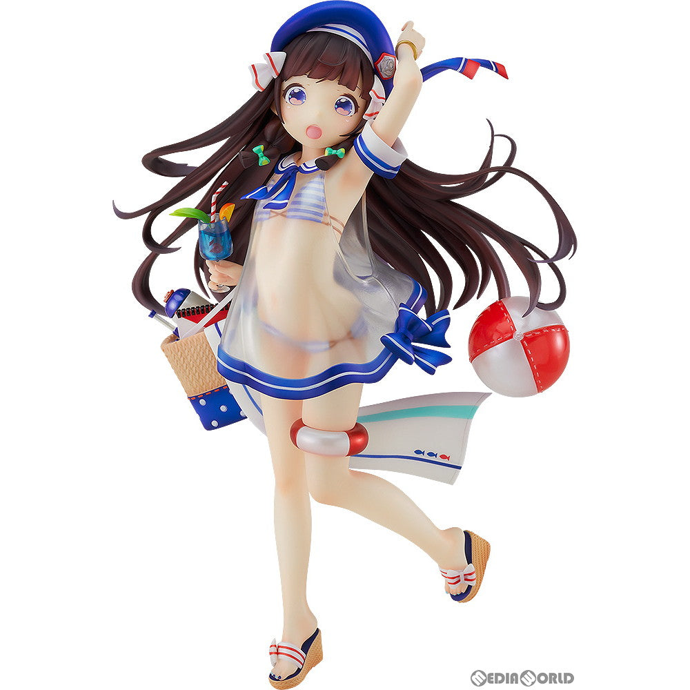 【中古即納】[FIG]二条藤花(にじょうとうか) 水着Ver.[AQ] 今日から俺はロリのヒモ! 1/7 完成品 フィギュア グッドスマイルカンパニー(20220909)