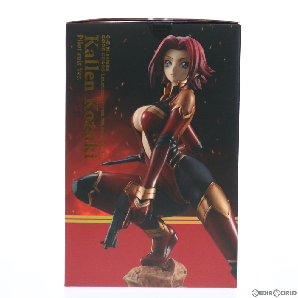 【中古即納】[FIG]G.E.M.シリーズ 紅月カレン(こうづきかれん) パイロットスーツVer. コードギアス 復活のルルーシュ 完成品 フィギュア  一部店舗&オンラインショップ限定 メガハウス(20210709)