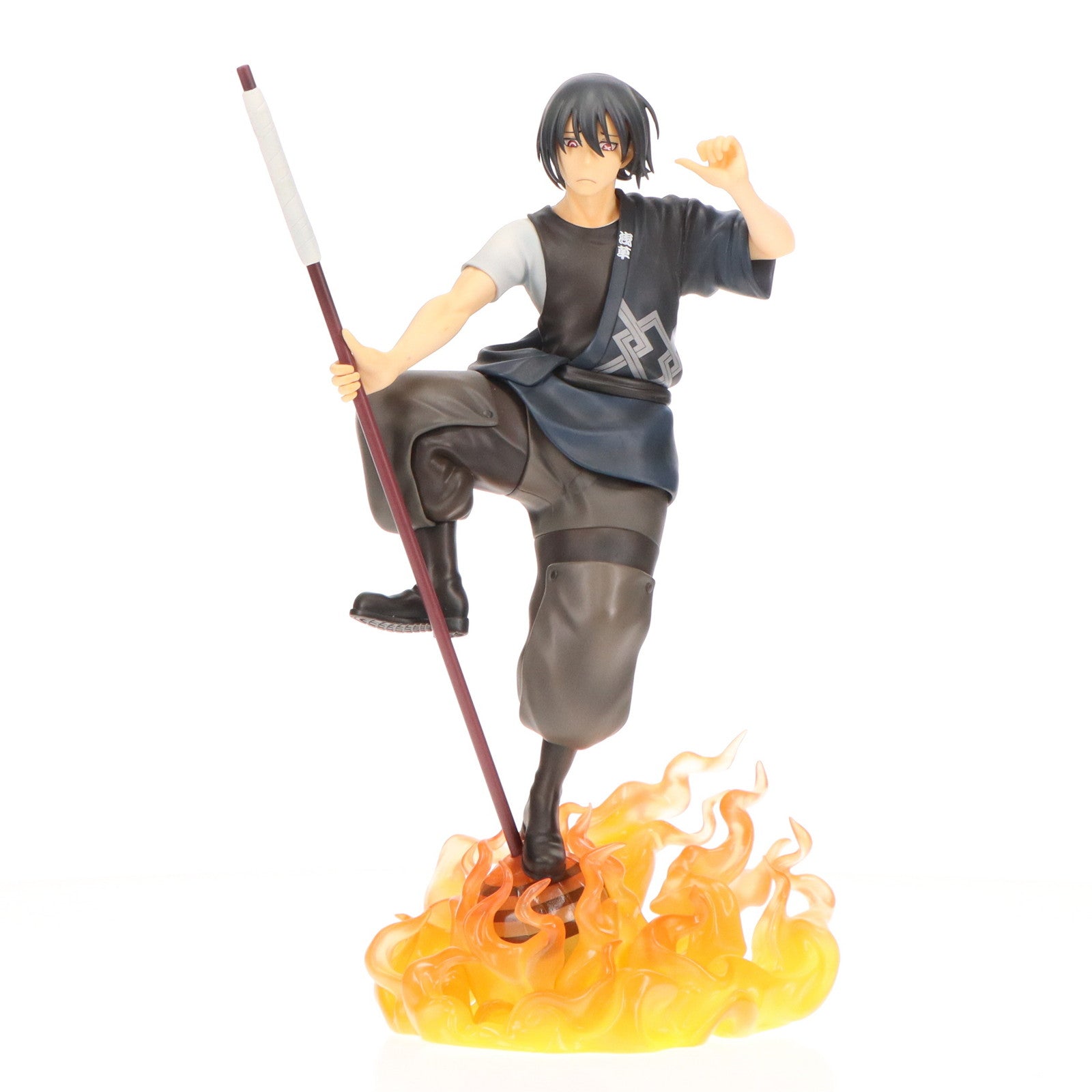 中古即納】[FIG]コトブキヤショップ限定特典付属 ARTFX J 新門紅丸(しんもんべにまる) 炎炎ノ消防隊 1/8 完成品 フィギュア(PP932)  コトブキヤ