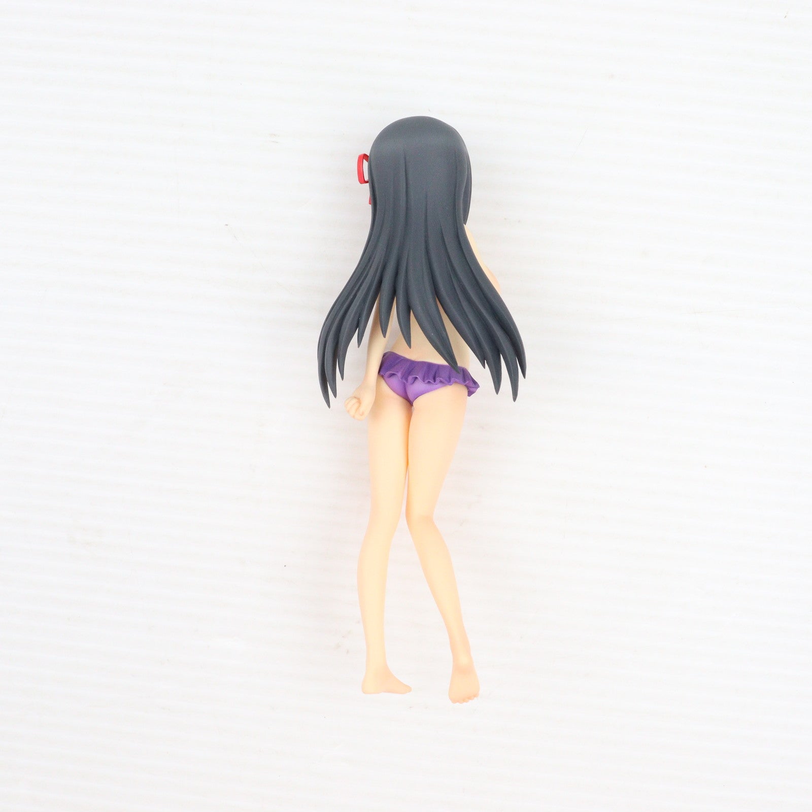 【中古即納】[FIG]BEACH QUEENS(ビーチクイーンズ) 暁美ほむら(あけみほむら) 魔法少女まどか☆マギカ 1/10 完成品 フィギュア(NF-147) ウェーブ(WAVE)(20111228)