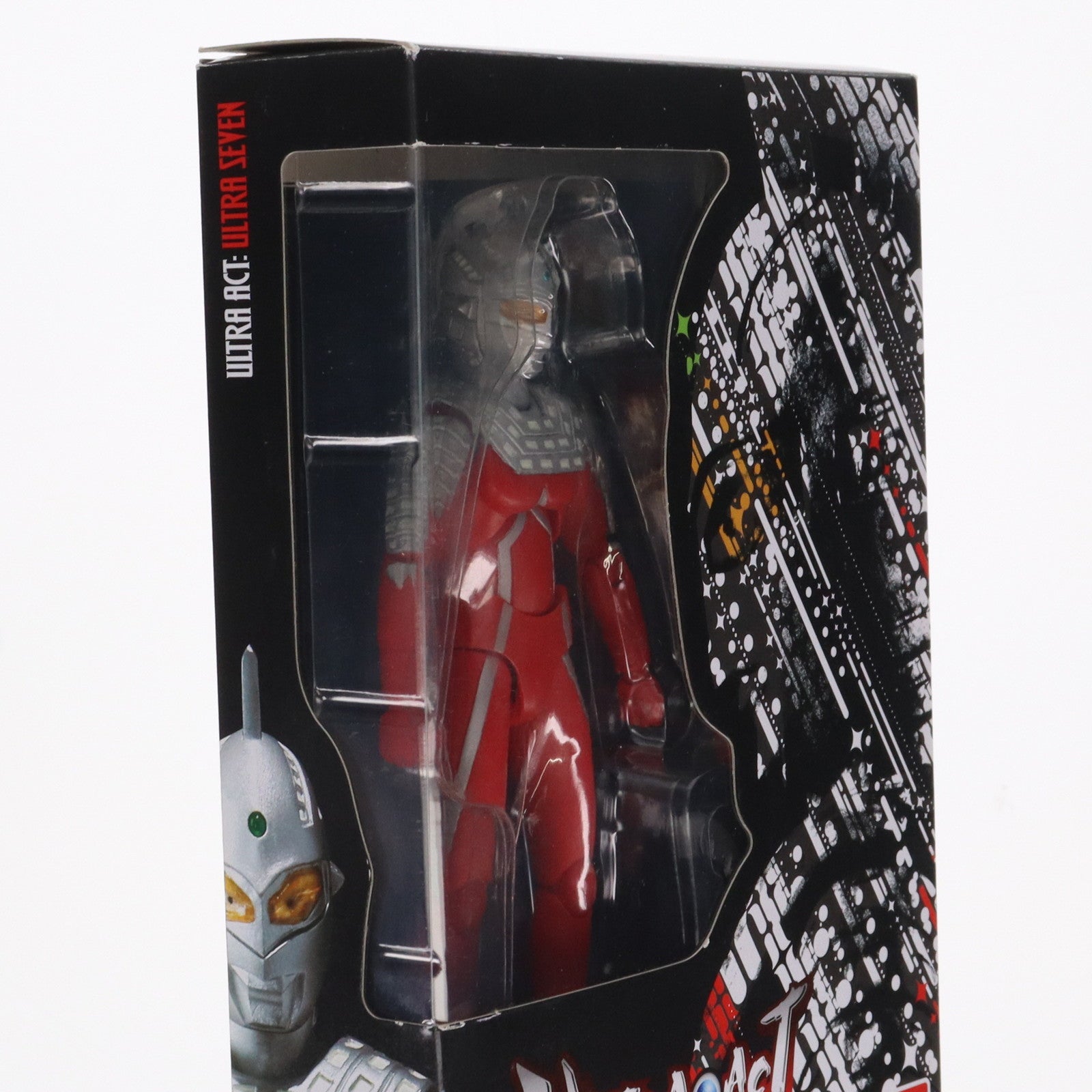 【中古即納】[FIG] ULTRA-ACT(ウルトラアクト) ウルトラセブン(2010年版) 完成品 可動フィギュア バンダイ(20101224)