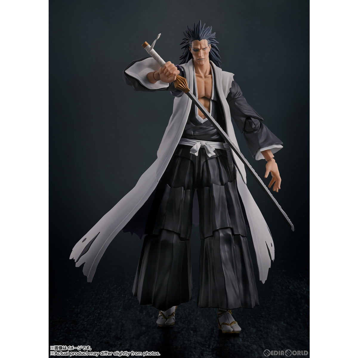 【中古即納】[FIG]S.H.Figuarts(フィギュアーツ) 更木剣八(ざらきけんぱち) BLEACH(ブリーチ) 千年血戦篇 完成品 可動フィギュア バンダイスピリッツ(20240622)