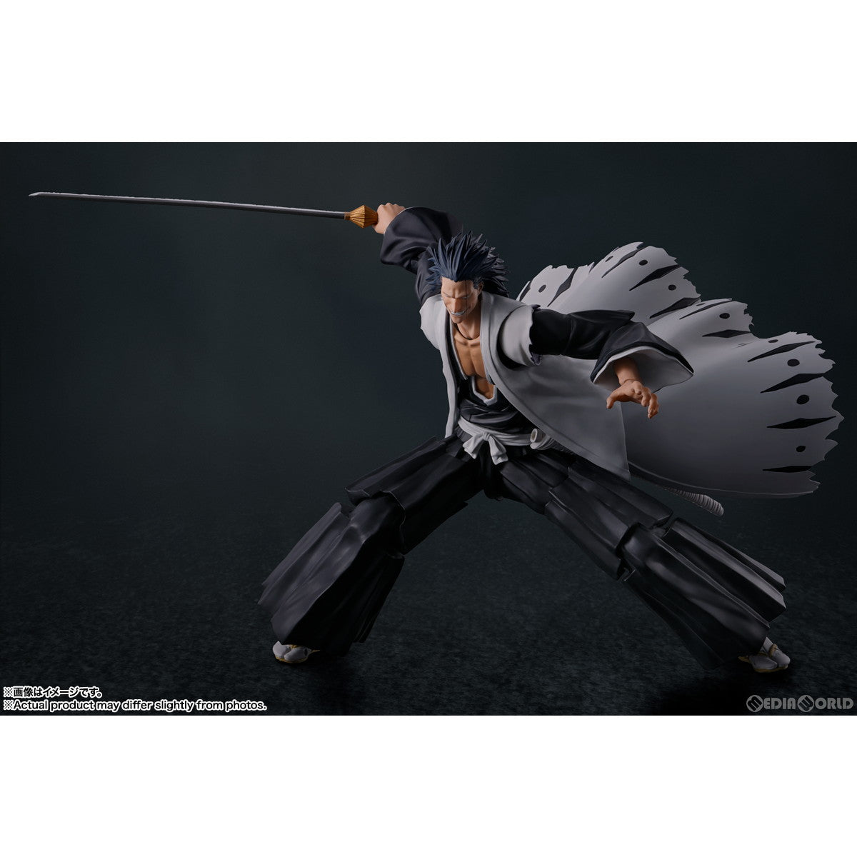 【中古即納】[FIG]S.H.Figuarts(フィギュアーツ) 更木剣八(ざらきけんぱち) BLEACH(ブリーチ) 千年血戦篇 完成品 可動フィギュア バンダイスピリッツ(20240622)