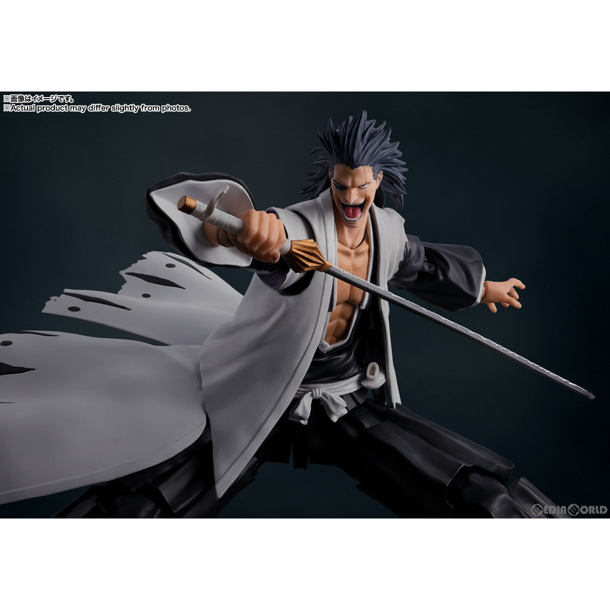 【中古即納】[FIG]S.H.Figuarts(フィギュアーツ) 更木剣八(ざらきけんぱち) BLEACH(ブリーチ) 千年血戦篇 完成品 可動フィギュア バンダイスピリッツ(20240622)