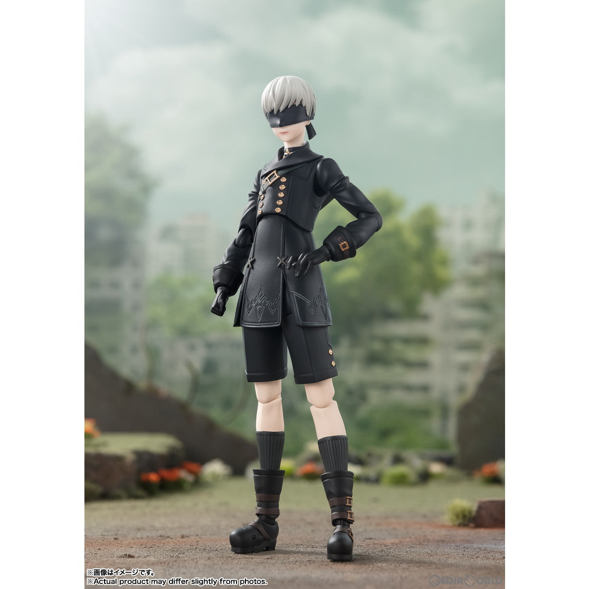 【中古即納】[FIG]S.H.Figuarts(フィギュアーツ) 9S NieR:Automata(ニーア オートマタ) Ver1.1a 完成品 可動フィギュア バンダイスピリッツ(20240217)