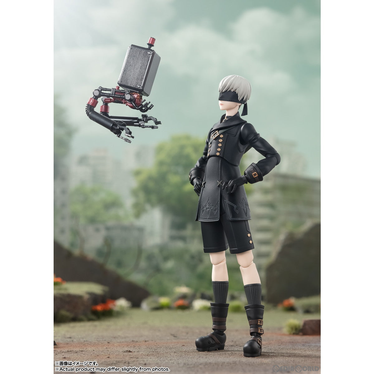 【中古即納】[FIG]S.H.Figuarts(フィギュアーツ) 9S NieR:Automata(ニーア オートマタ) Ver1.1a 完成品 可動フィギュア バンダイスピリッツ(20240217)