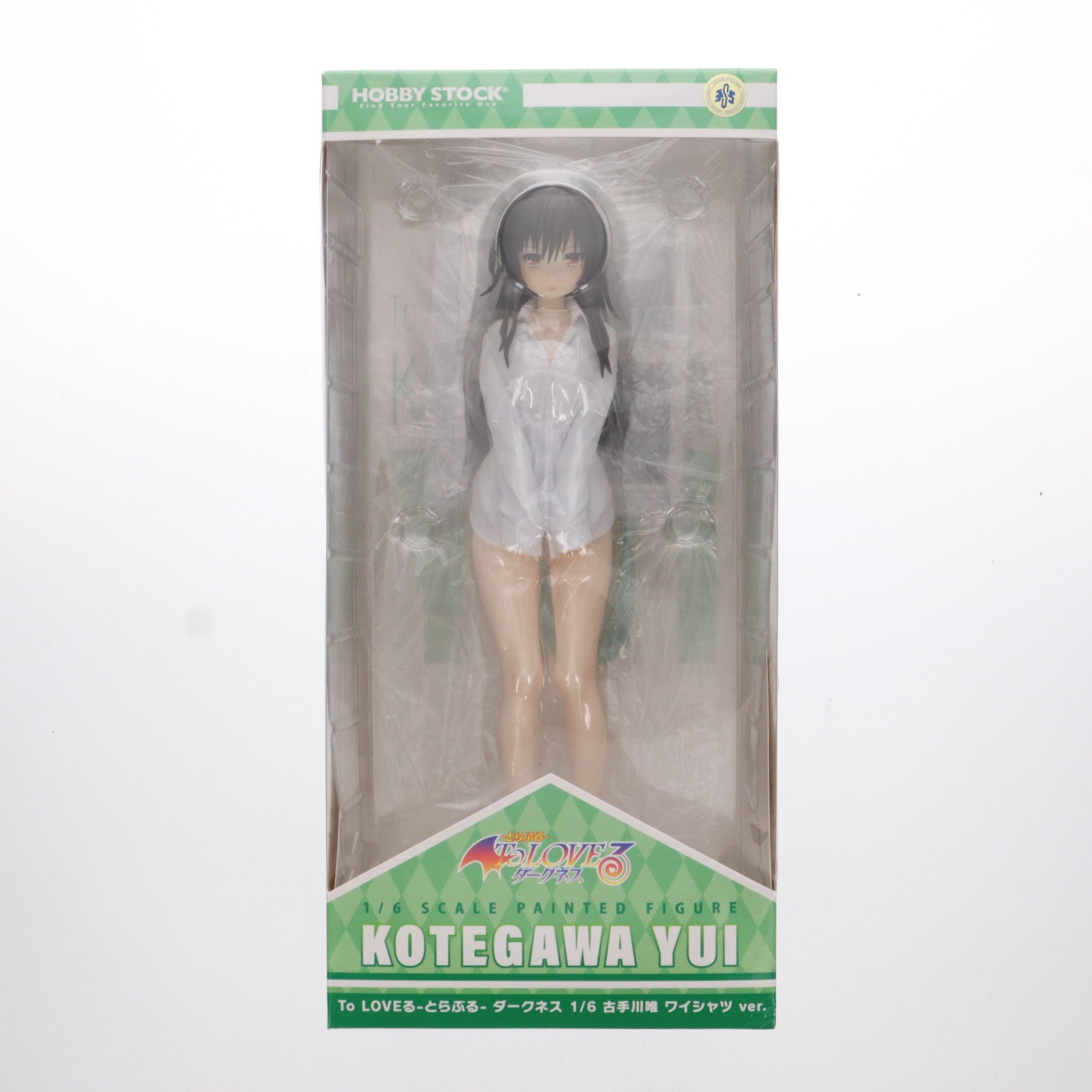 中古即納】[FIG]ホビーストック購入特典付属 古手川唯(こてがわゆい) ワイシャツ ver. To LOVEる-とらぶる- ダークネス 1/6  完成品 フィギュア ホビーストック