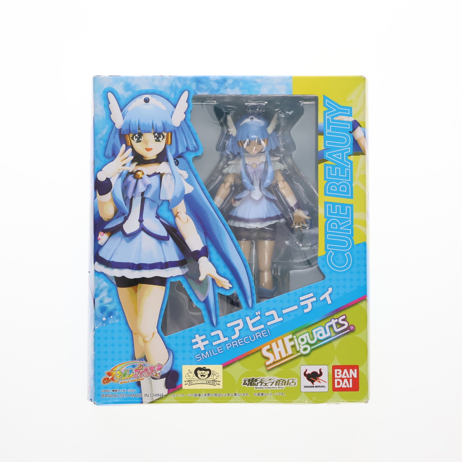 【中古即納】[FIG]魂ウェブ商店限定 S.H.Figuarts(フィギュアーツ) キュアビューティ スマイルプリキュア! 完成品 可動フィギュア バンダイ(20140124)