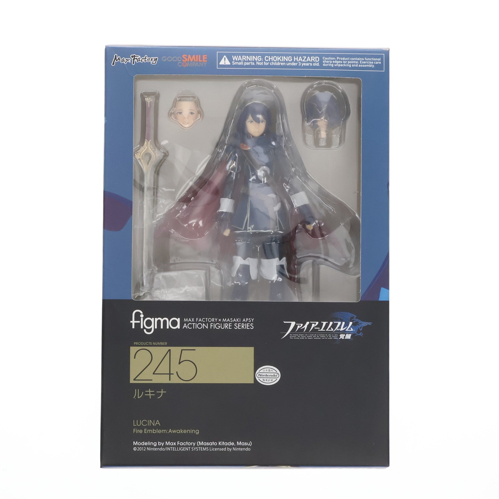 【中古即納】[FIG]figma(フィグマ) 245 ルキナ ファイアーエムブレム 覚醒 完成品 可動フィギュア グッドスマイルカンパニー(20160824)