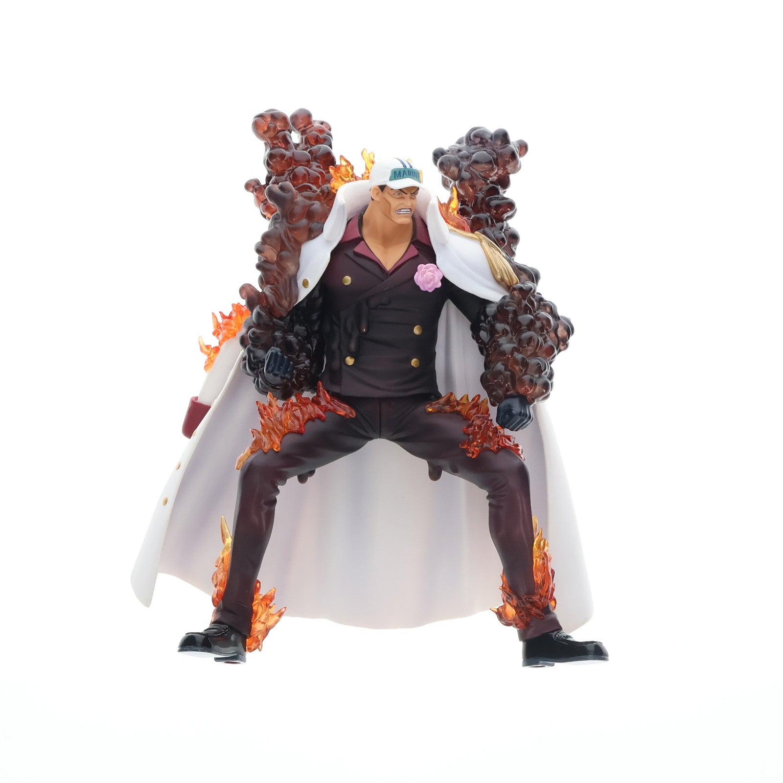 【中古即納】[FIG]フィギュアーツZERO 赤犬 サカズキ -Battle Ver.- ONE PIECE(ワンピース) 完成品 フィギュア バンダイ(20131122)