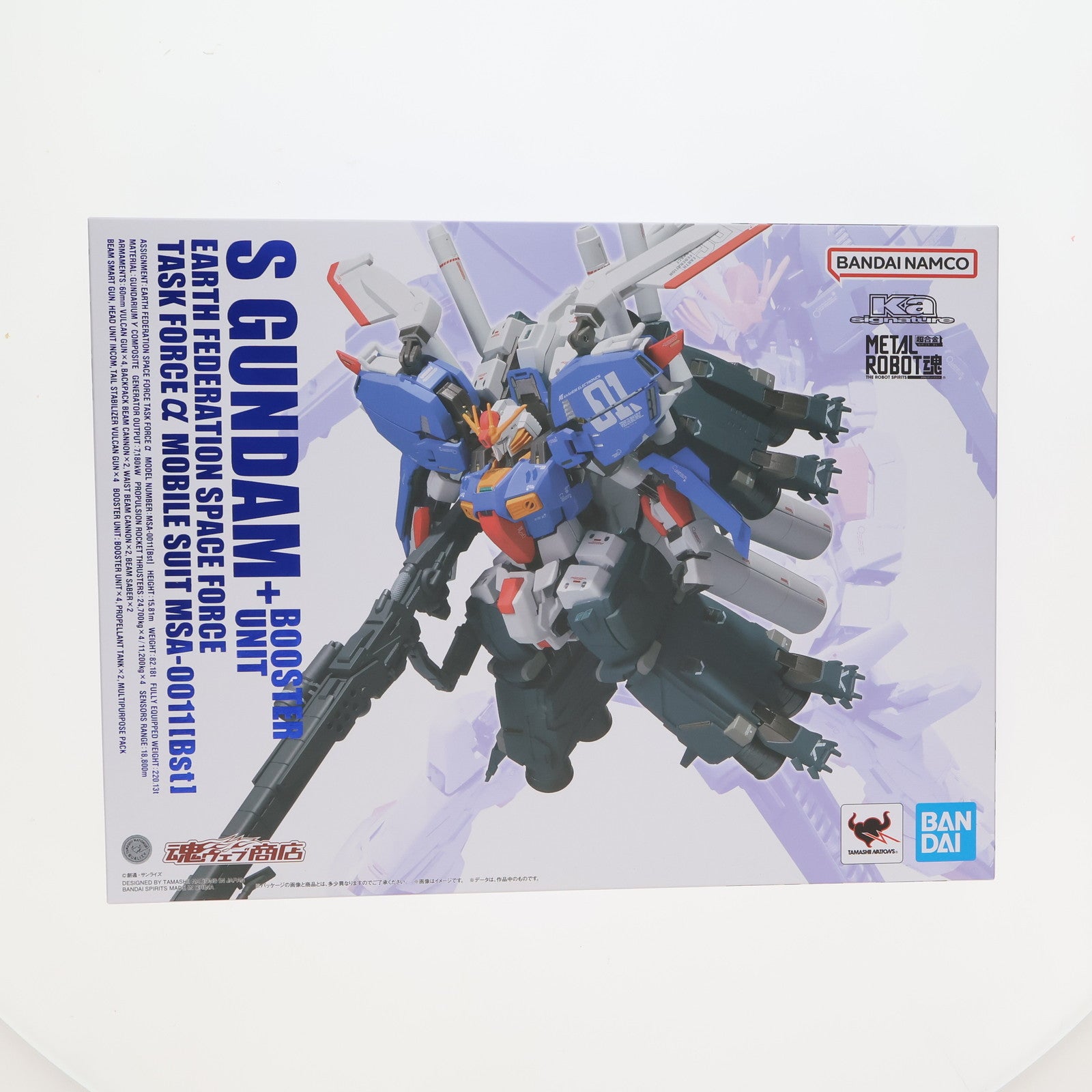 【中古即納】[FIG] 魂ウェブ商店限定 METAL ROBOT魂(Ka signature) (SIDE MS) Sガンダム(ブースター・ユニット装着型) ガンダム・センチネル 完成品 可動フィギュア バンダイスピリッツ(20240617)