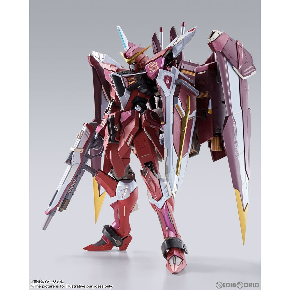 【中古即納】[FIG] METAL BUILD ジャスティスガンダム 機動戦士ガンダムSEED(シード) 完成品 可動フィギュア バンダイスピリッツ(20220129)