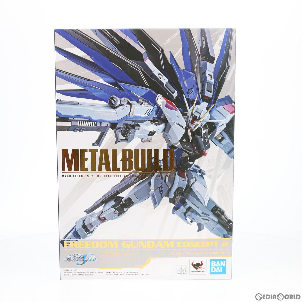 【中古即納】[FIG] METAL BUILD フリーダムガンダム CONCEPT 2 機動戦士ガンダムSEED DESTINY(シード デスティニー) 完成品 可動フィギュア バンダイスピリッツ(20200808)