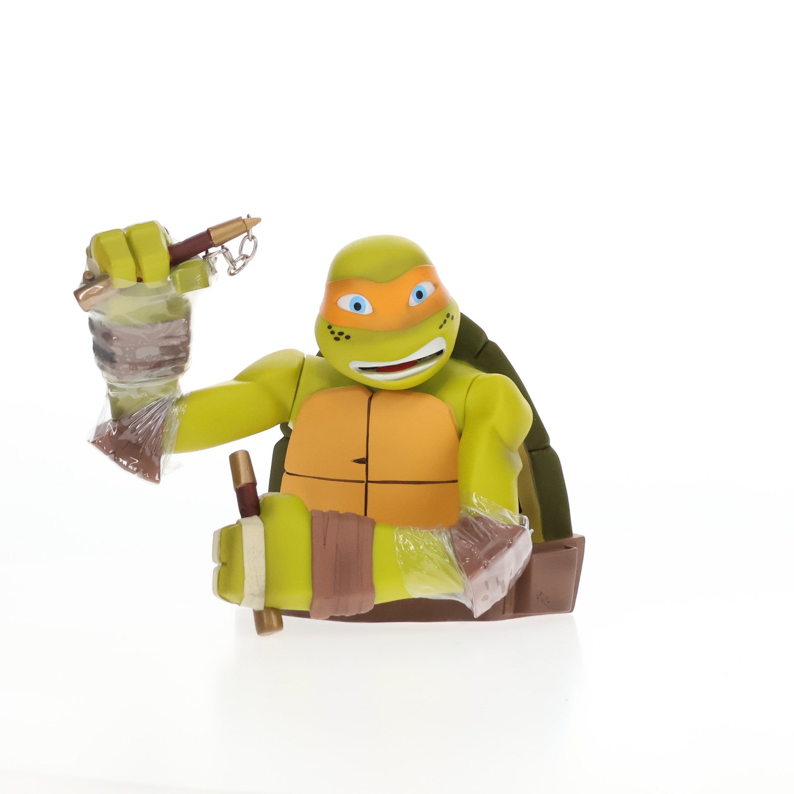 【中古即納】[FIG] バストバンク ミケランジェロ ティーンエイジ・ミュータント・ニンジャ・タートルズ 完成品 フィギュア DIAMOND SELECT TOYS(ダイアモンドセレクトトイズ) (20141010)