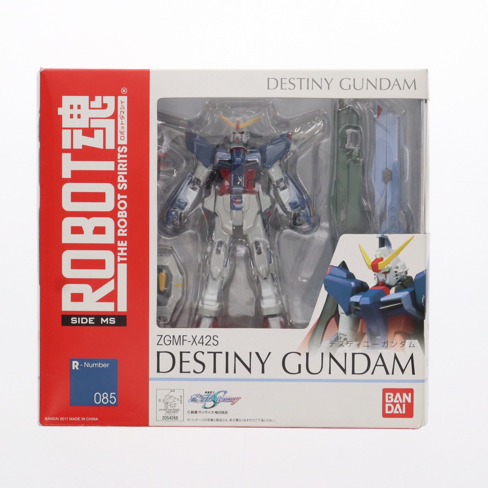 【中古即納】[FIG] ROBOT魂(SIDE MS) デスティニーガンダム 機動戦士ガンダムSEED DESTINY(シード デスティニー) 完成品 可動フィギュア バンダイ(20110129)