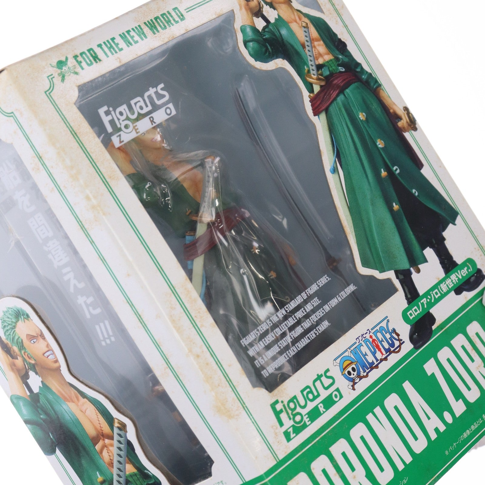 【中古即納】[FIG]フィギュアーツZERO ロロノア・ゾロ(新世界Ver.) ONE PIECE(ワンピース) 完成品 フィギュア バンダイ(20140712)