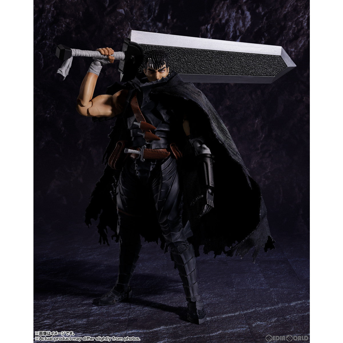 【中古即納】[FIG](再販)S.H.Figuarts(フィギュアーツ) ガッツ(狂戦士の甲冑) ベルセルク 完成品 可動フィギュア バンダイスピリッツ(20240810)