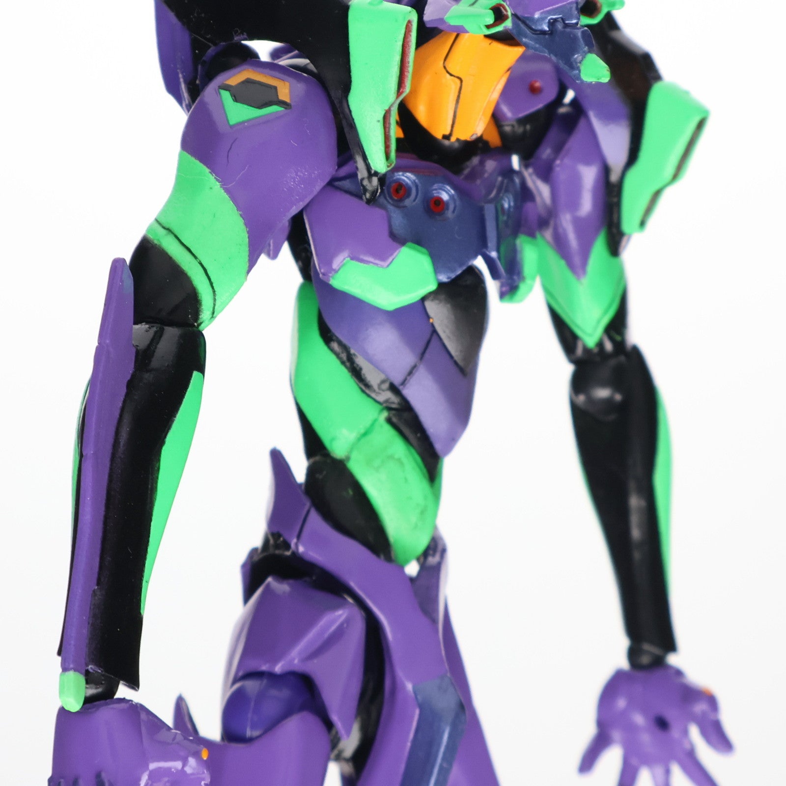 【中古即納】[FIG](再販)リボルテックヤマグチ No.100 Evangelion Evolution エヴァンゲリオン初号機 新世紀エヴァンゲリオン 完成品 可動フィギュア 海洋堂(20110820)