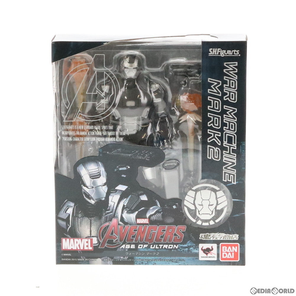 【中古即納】[FIG]魂ウェブ商店限定 S.H.Figuarts(フィギュアーツ) ウォーマシン マーク2 アベンジャーズ/エイジ・オブ・ウルトロン 完成品 可動フィギュア バンダイ(20151031)