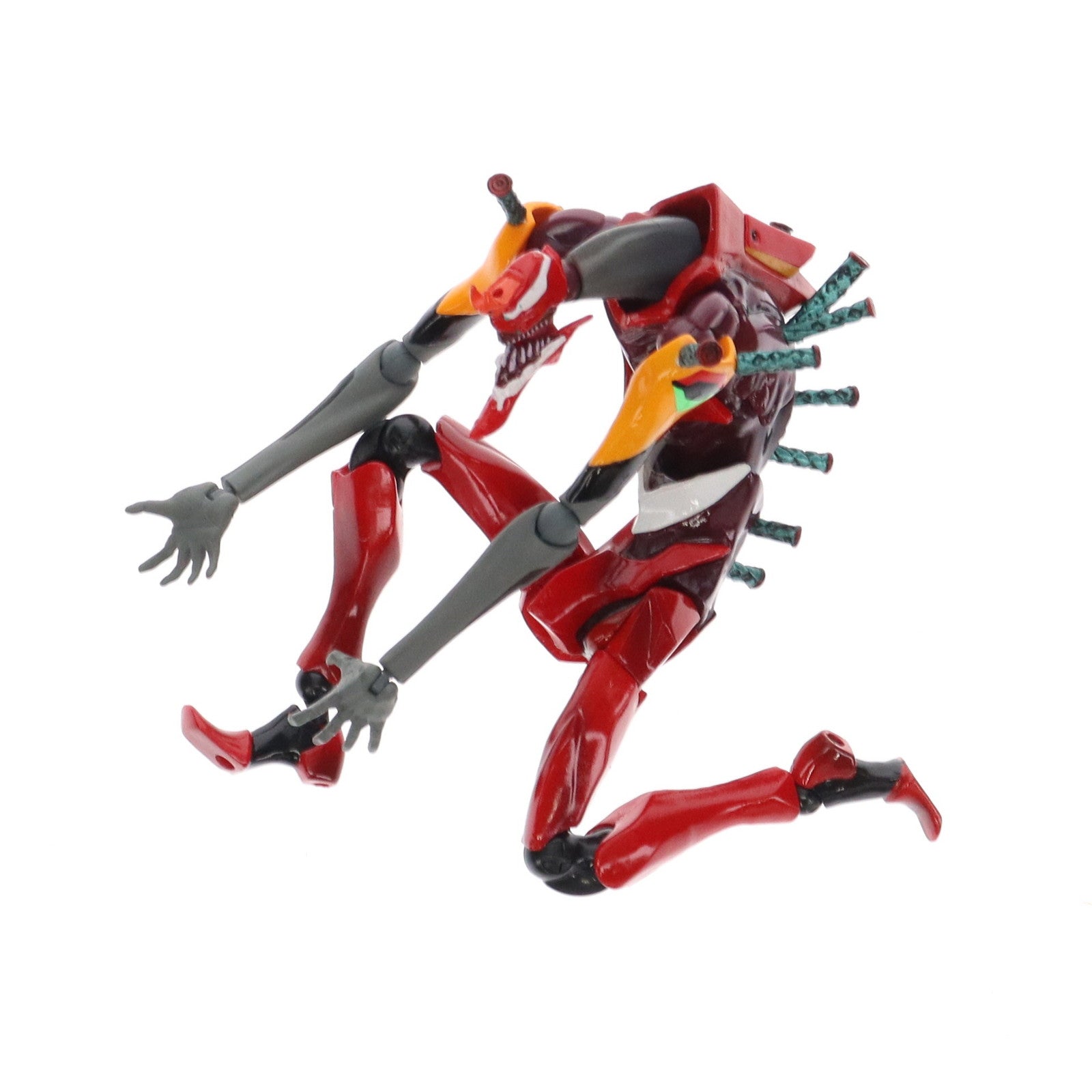 【中古即納】[FIG]リボルテックヤマグチ No.090 エヴァンゲリオン2号機 獣化第2形態 ザ・ビースト ヱヴァンゲリヲン新劇場版:破 完成品 可動フィギュア 海洋堂(20100516)