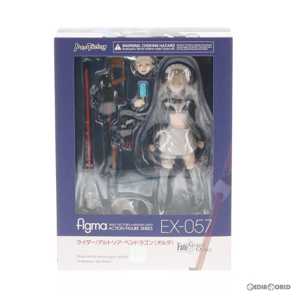 【中古即納】[FIG]figma(フィグマ) EX-057 ライダー/アルトリア・ペンドラゴン〔オルタ〕 Fate/Grand Order(フェイト/グランドオーダー) 完成品 可動フィギュア GOODSMILE ONLINE SHOP&一部イベント限定 マックスファクトリー(20190728)