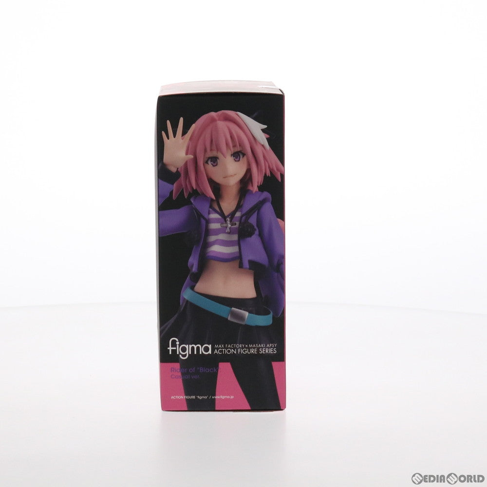 【中古即納】[FIG]figma(フィグマ) 493 黒のライダー 私服 ver. Fate/Apocrypha(フェイト/アポクリファ) 完成品 可動フィギュア マックスファクトリー(20210623)