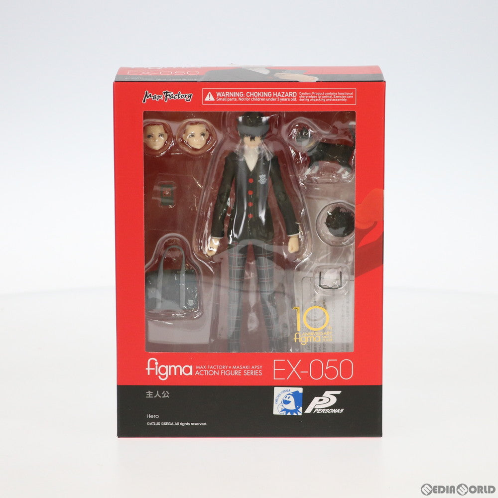 【中古即納】[FIG] figma(フィグマ) EX-050 主人公 ペルソナ5 完成品 可動フィギュア ワンフェス2018夏 GOODSMILE ONLINE SHOP限定 マックスファクトリー(20180729)