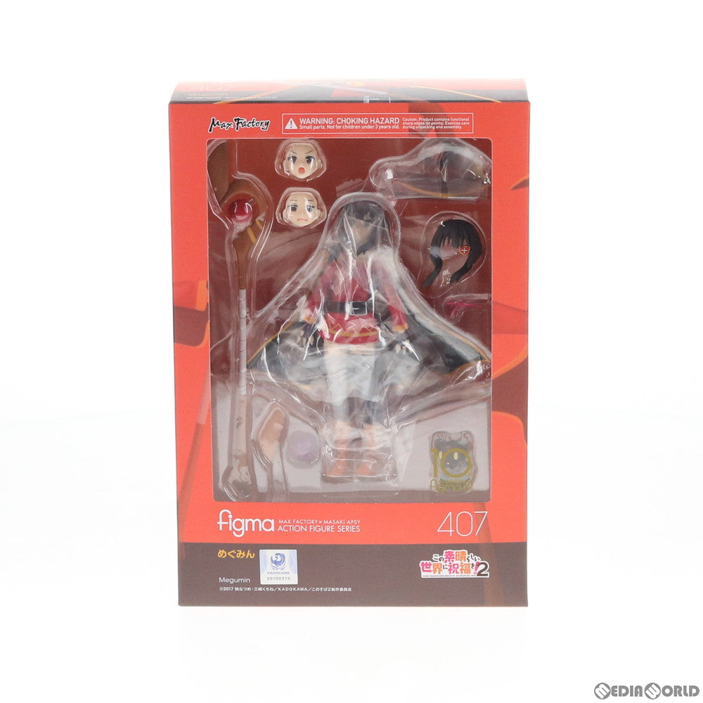 【中古即納】[FIG] figma(フィグマ) 407 めぐみん この素晴らしい世界に祝福を!2 完成品 可動フィギュア マックスファクトリー(20190215)