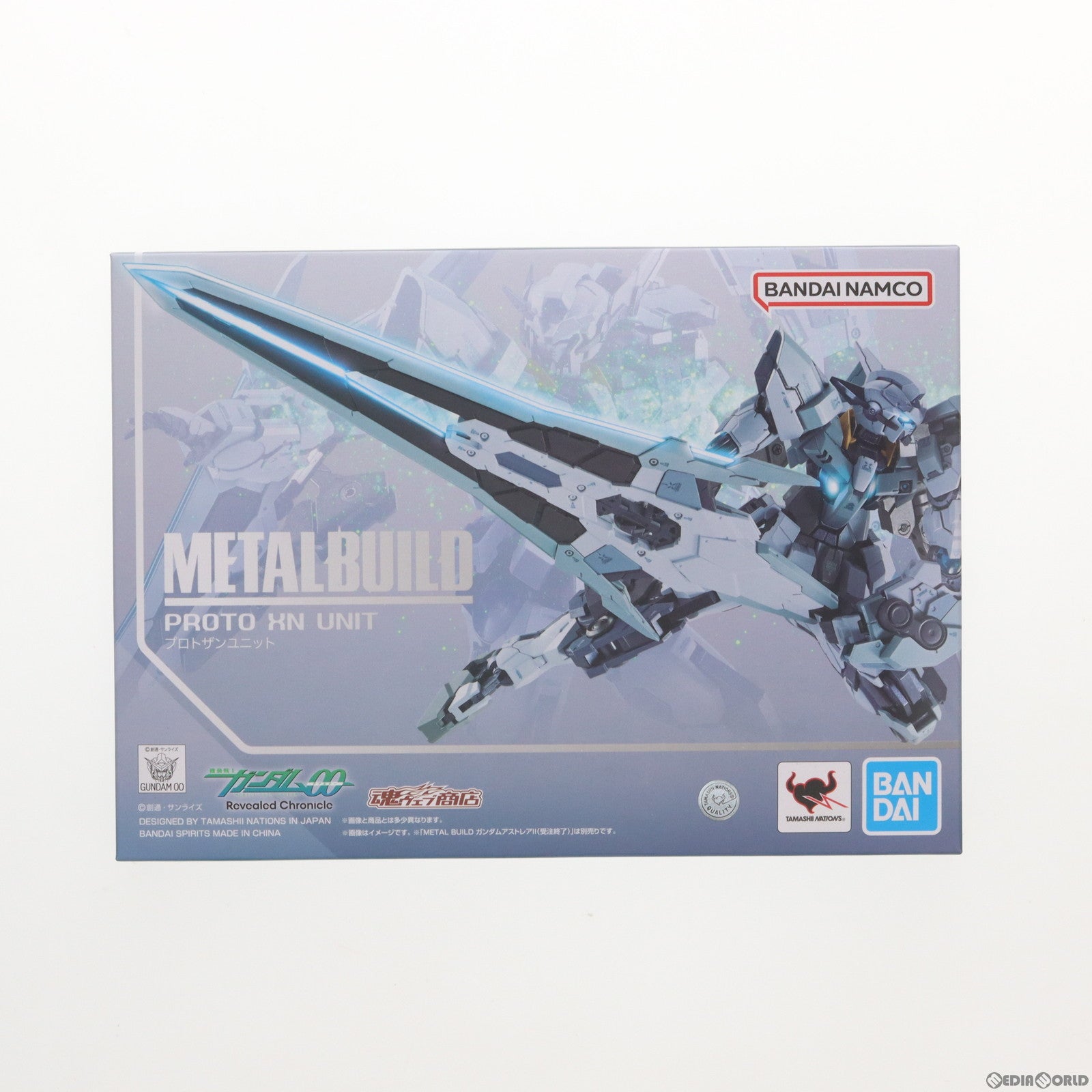 【中古即納】[FIG] 魂ウェブ商店限定 METAL BUILD プロトザンユニット 機動戦士ガンダム00 Revealed Chronicle(ダブルオー リビルドクロニクル) フィギュア用アクセサリ バンダイスピリッツ(20231031)