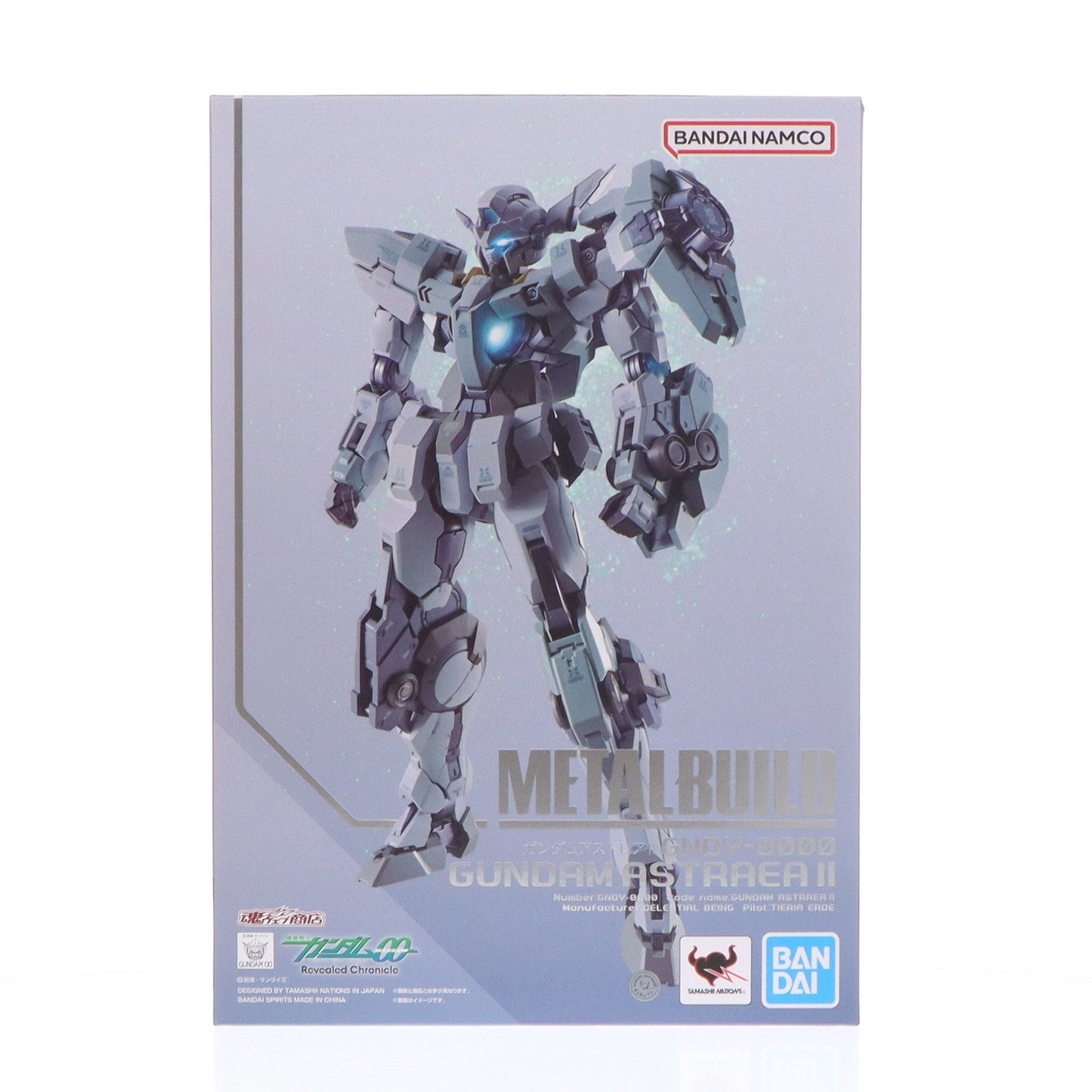 【中古即納】[FIG] 魂ウェブ商店限定 METAL BUILD ガンダムアストレアII 機動戦士ガンダム00 Revealed Chronicle(ダブルオー リビルドクロニクル) 完成品 可動フィギュア バンダイスピリッツ(20231031)